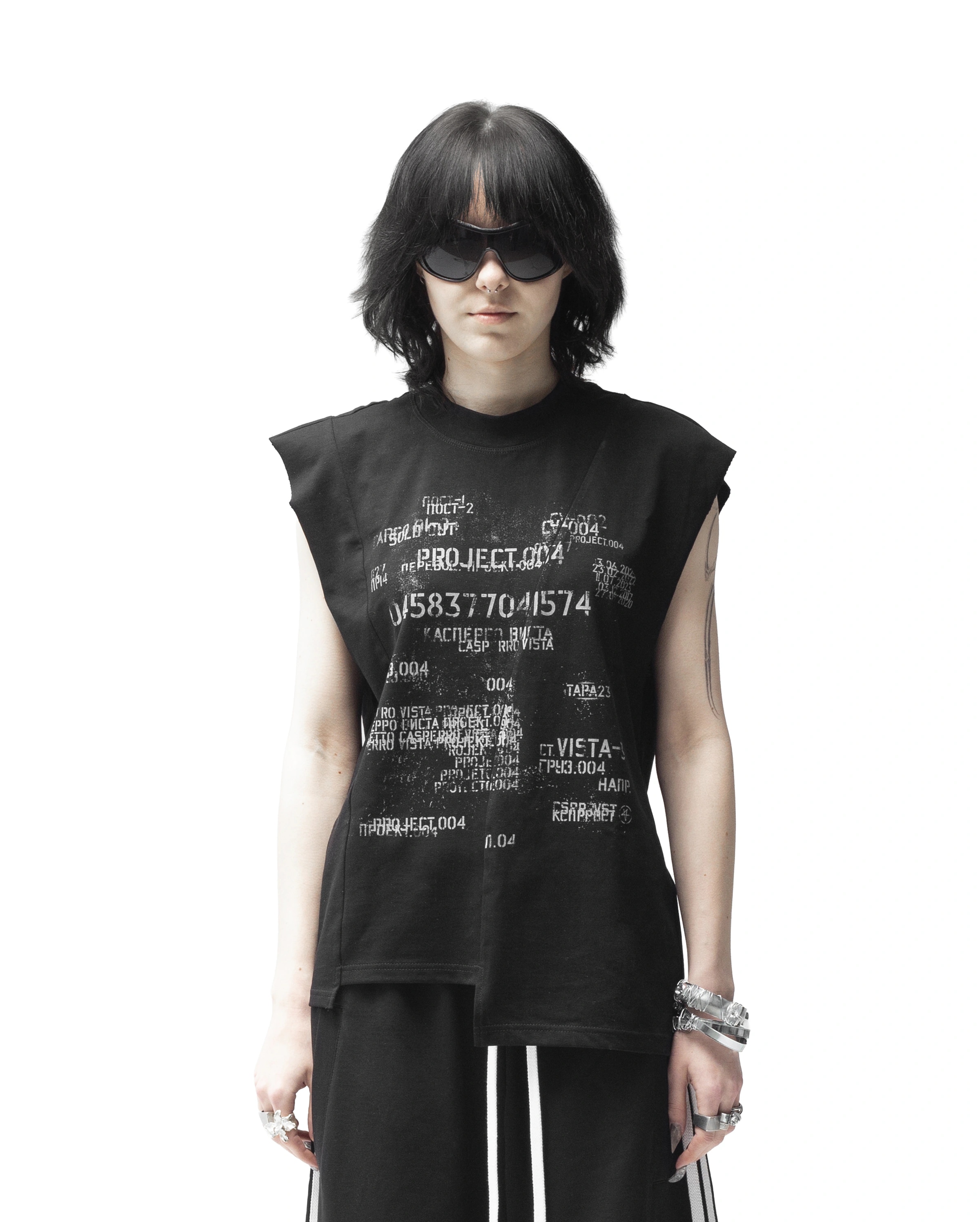 CARGO.04 SLEEVELESS SHIRT