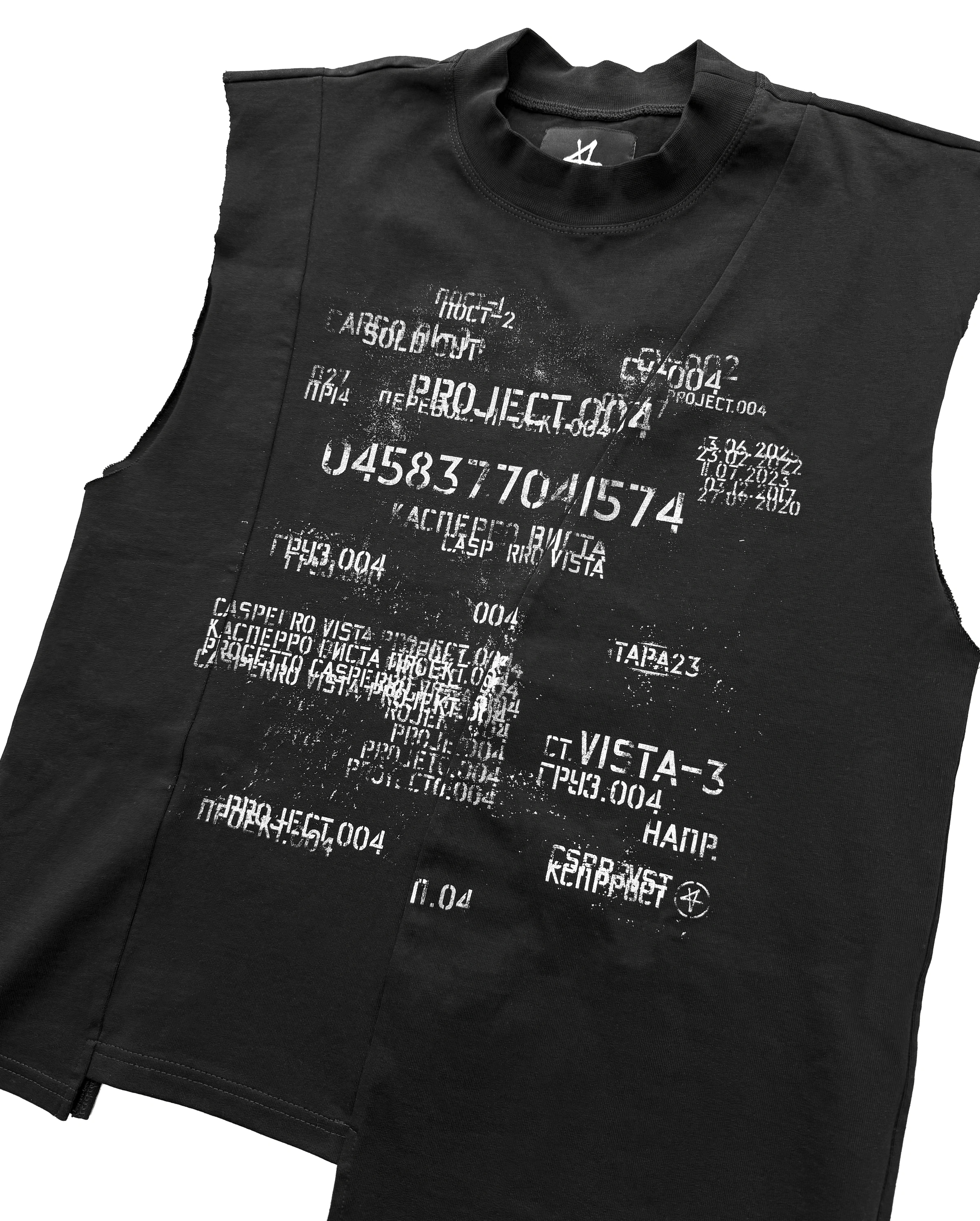 CARGO.04 SLEEVELESS SHIRT